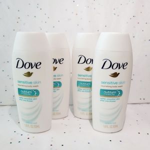 DOVE  SENSITIVE SKIN NOURISHING BODY WASH - TRAVEL